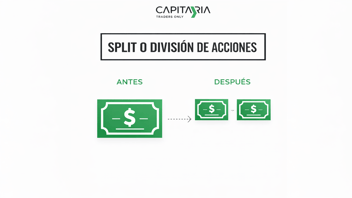 split acciones